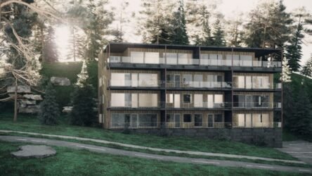 3d exterior architekt visualisierung